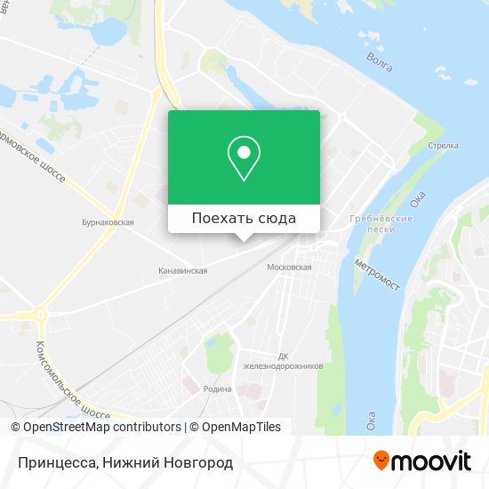 Карта Принцесса