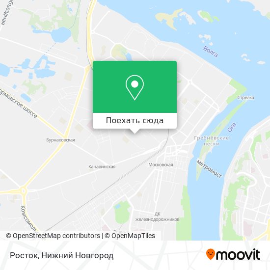 Карта Росток
