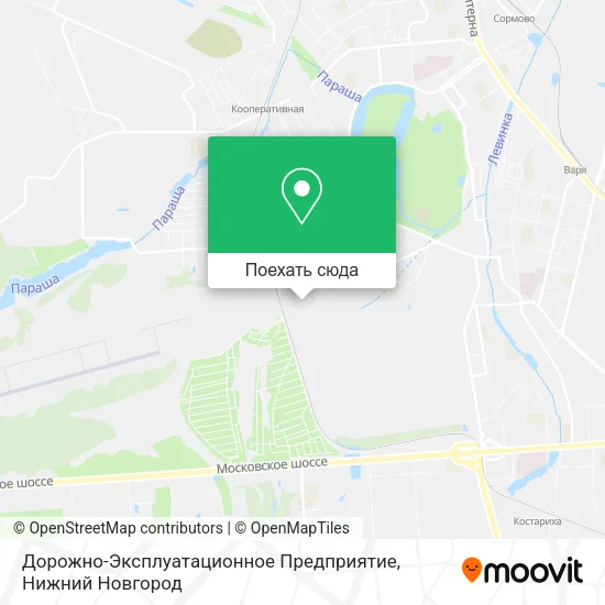 Карта Дорожно-Эксплуатационное Предприятие