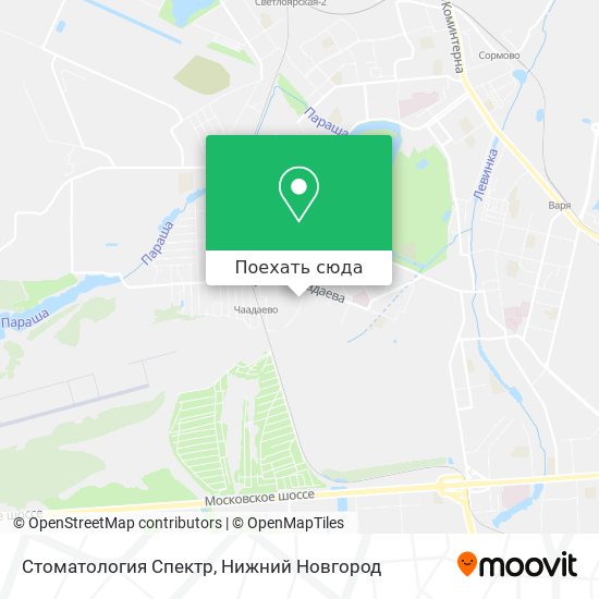Карта Стоматология Спектр