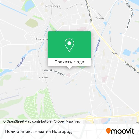 Карта Поликлиника