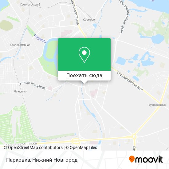 Карта Парковка