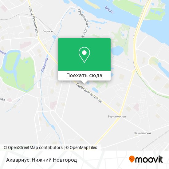 Карта Аквариус