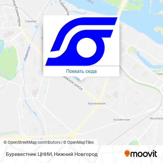 Карта Буревестник ЦНИИ