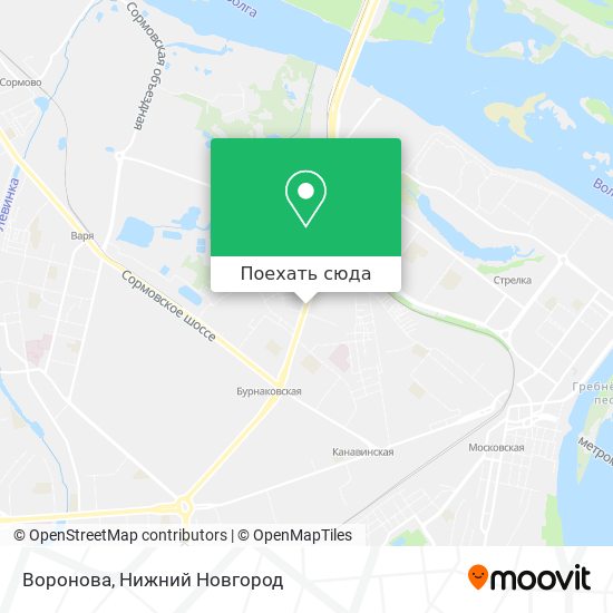 Карта Воронова