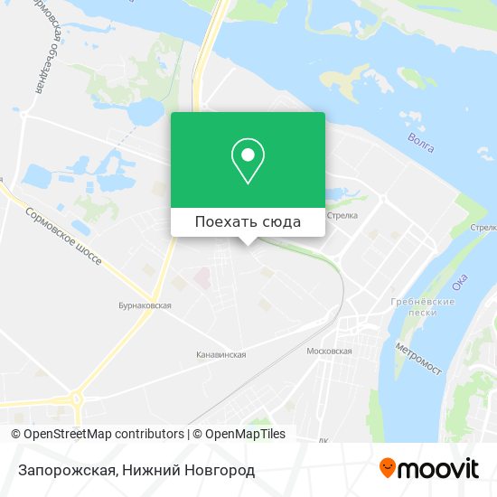 Карта Запорожская