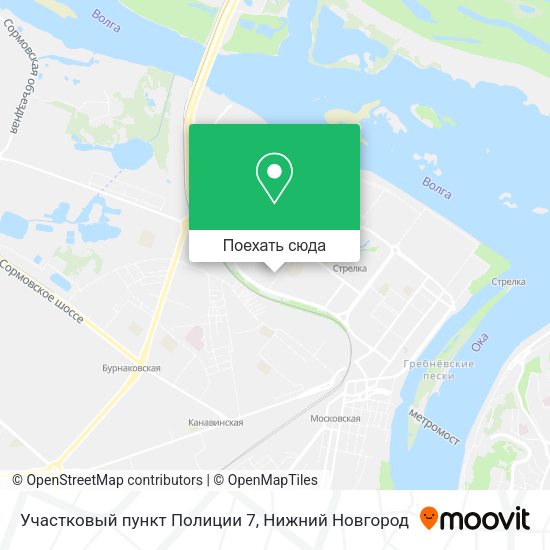 Карта Участковый пункт Полиции 7