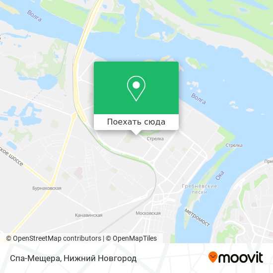 Карта Спа-Мещера