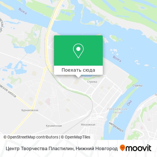 Карта Центр Творчества Пластилин