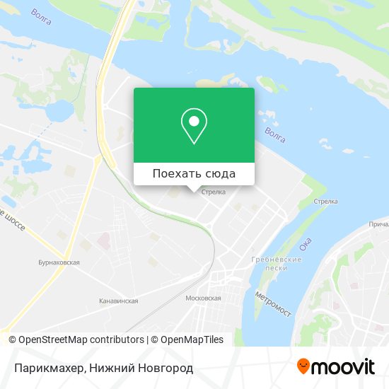 Карта Парикмахер