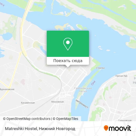 Карта Matreshki Hostel