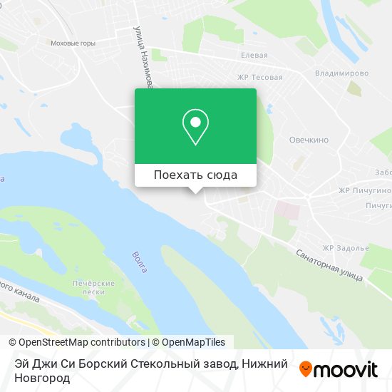 Карта Эй Джи Си Борский Стекольный завод