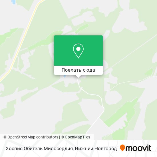 Карта Хоспис Обитель Милосердия