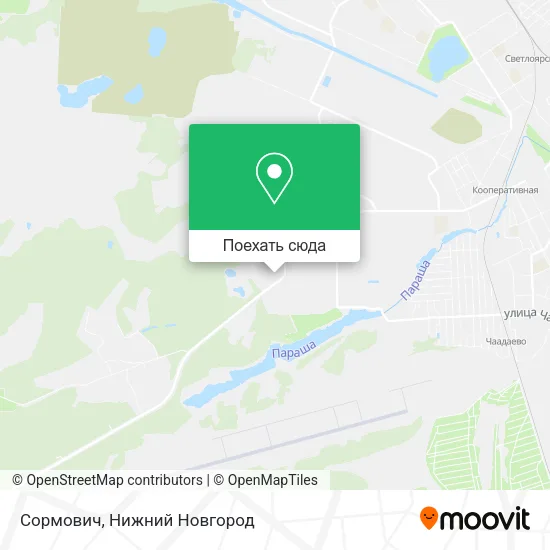 Карта Сормович