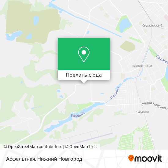 Карта Асфальтная