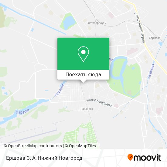 Карта Ершова С. А