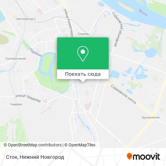 Карта Сток
