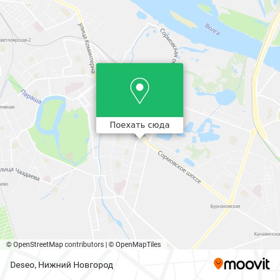 Карта Deseo