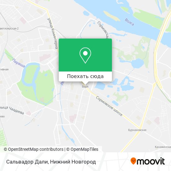 Карта Сальвадор Дали
