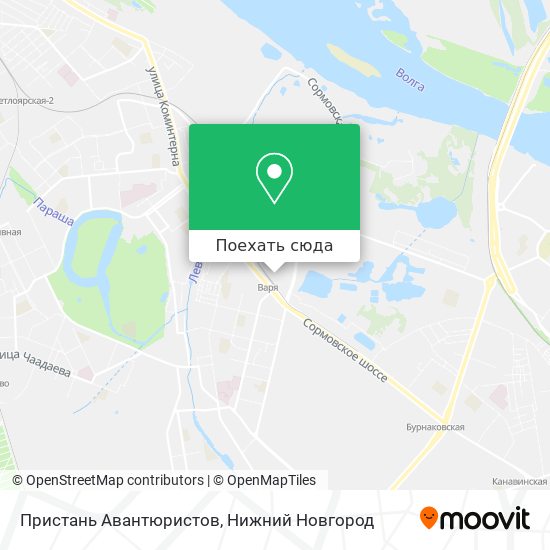 Карта Пристань Авантюристов