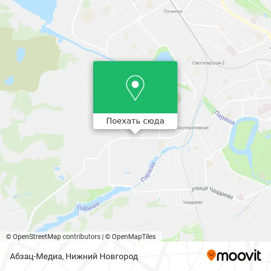 Карта Абзац-Медиа