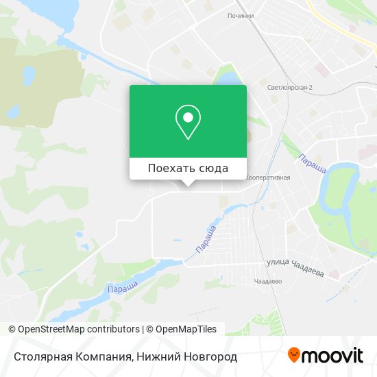 Карта Столярная Компания