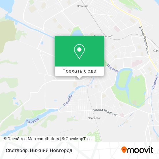 Карта Светлояр