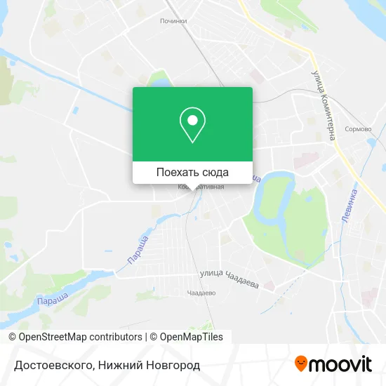 Карта Достоевского