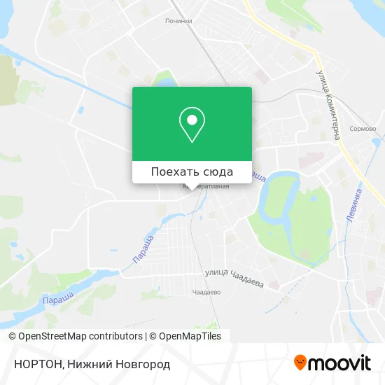Карта НОРТОН