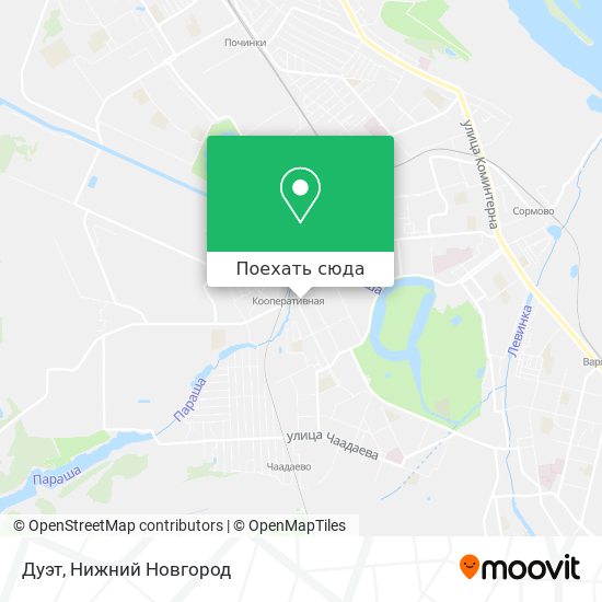 Карта Дуэт