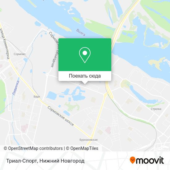 Карта Триал-Спорт