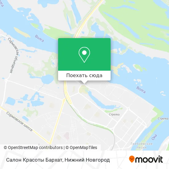 Карта Салон Красоты Бархат