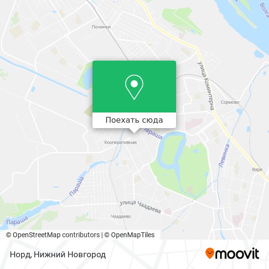 Карта Норд