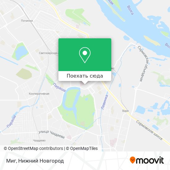 Карта Миг