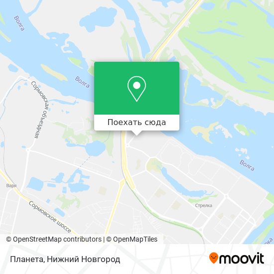 Карта Планета