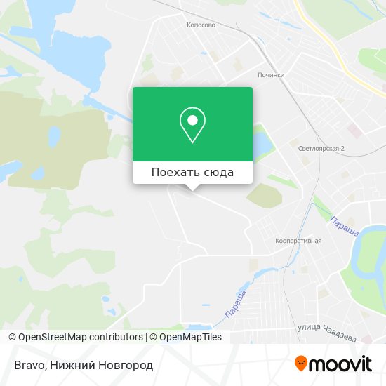 Карта Bravo