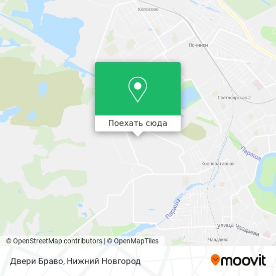 Карта Двери Браво