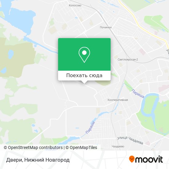 Карта Двери