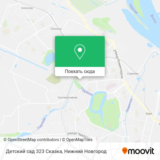 Карта Детский сад 323 Сказка