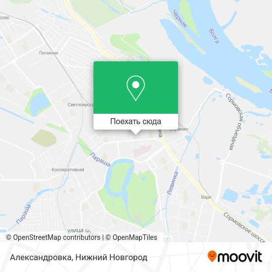 Карта Александровка