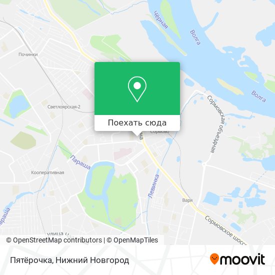 Карта Пятёрочка