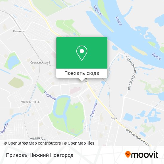Карта Привозъ