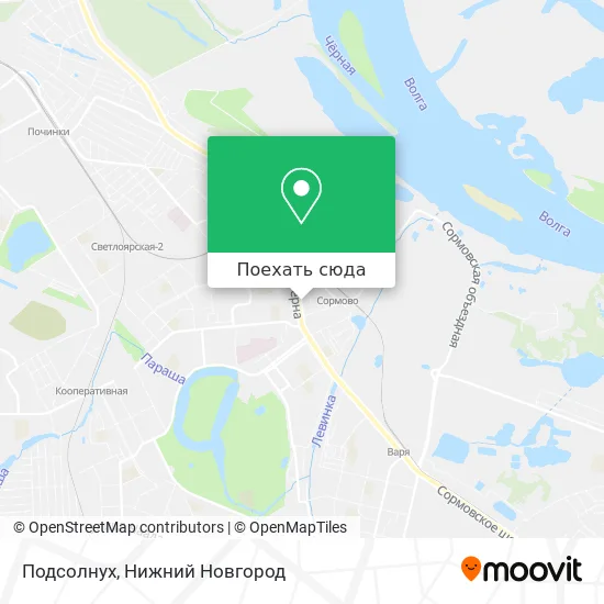 Карта Подсолнух