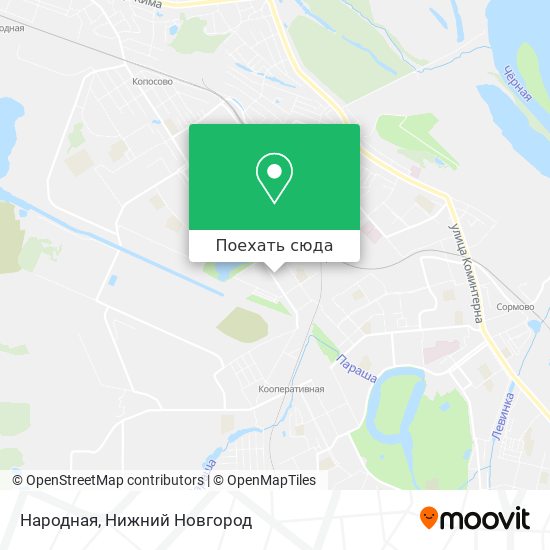 Карта Народная