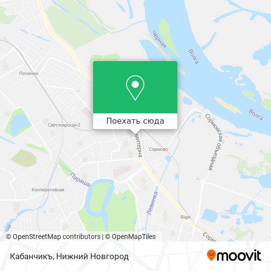 Карта Кабанчикъ