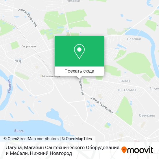 Карта Лагуна, Магазин Сантехнического Оборудования и Мебели