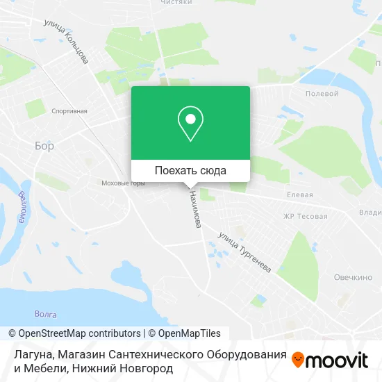 Карта Лагуна, Магазин Сантехнического Оборудования и Мебели