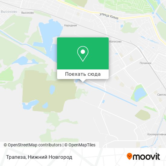 Карта Трапеза