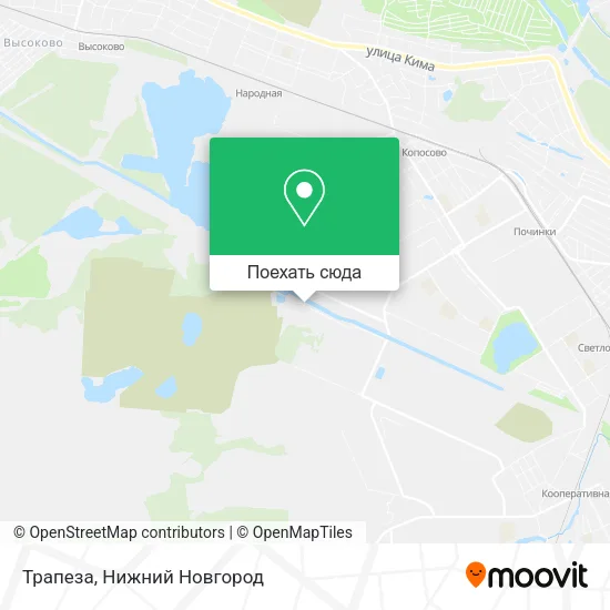 Карта Трапеза