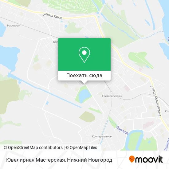 Карта Ювелирная Мастерская